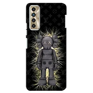 Чохли для TECNO Camon 17P (CG7n) - Bearbrick Louis Vuitton (PREMIUMPrint) (Bearbrick LV)