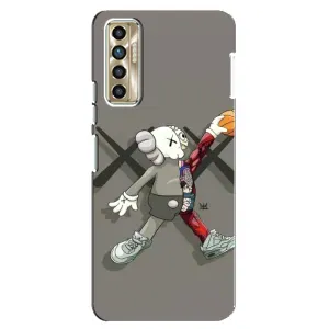 Чохли для TECNO Camon 17P (CG7n) - Bearbrick Louis Vuitton (PREMIUMPrint) (Беарбрік Джордан)
