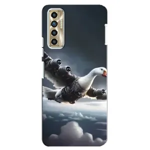 Чохол з мемом Тралалело тралала на TECNO Camon 17P (CG7n) (Бомбардіні гусіні)