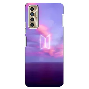 Чохли BTS для TECNO Camon 17P (CG7n) (AlphaPrint) (BTS логотип)