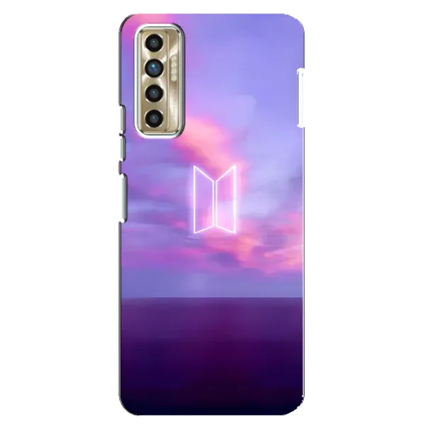 Чохол з принтом «BTS логотип» для TECNO Camon 17P (CG7n)
