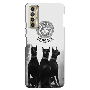 Чохли VERSACE для ТЕКНО Гамон 17П (ЦГ7н) (PREMIUMPrint) (Доберман Версаче)