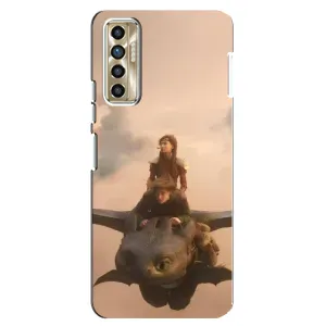 Чохол як приборкати дракона на TECNO Camon 17P (CG7n) (Фільм дракон)