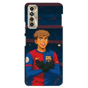 Чохол з футболістом Ламін Ямаль TECNO Camon 17P (CG7n) (Футболіст Ямаль)