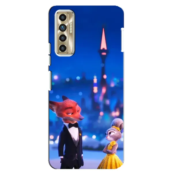 Чохол з принтом «Романтичний вечір Зоотрополіс» для TECNO Camon 17P (CG7n) Чохол з принтом «Романтичний вечір Зоотрополіс» для TECNO Camon 17P (CG7n)
