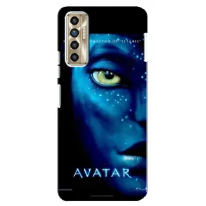 Чохли з фільму АВАТАР для TECNO Camon 17P (CG7n) (AlphaPrint) (око Аватара)
