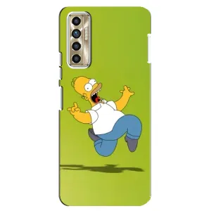 Чjхол з Сімпсонами для TECNO Camon 17P (CG7n) (VPrint) (Гомер Сімпсон)