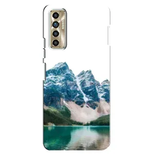 Силіконовий чохол з КАРТИНКАМИ літо для TECNO Camon 17P (CG7n) (AlphaPrint) (Гори)