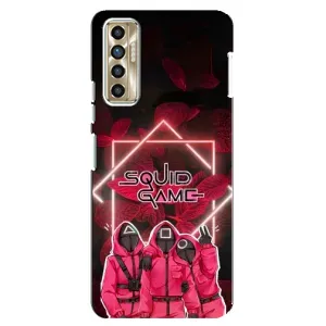 Чохол Гра в кальмара для TECNO Camon 17P (CG7n) (Охоронці Гра кальмара)