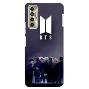 Чохли BTS для TECNO Camon 17P (CG7n) (AlphaPrint) (Група BTS)