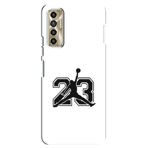 Чехлы для TECNO Camon 17P (CG7n) - с картинкой JORDAN (AlphaPrint) (Jordan 23)