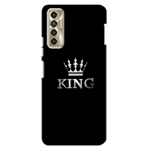 Чохол з Короною ТЕКНО Гамон 17П (ЦГ7н) - (AlphaPrint) (KING)
