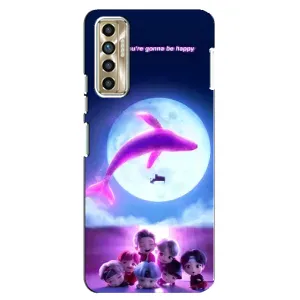Чохли BTS для TECNO Camon 17P (CG7n) (AlphaPrint) (КИТ BTS)