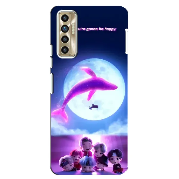 Чохол з принтом «КИТ BTS» для TECNO Camon 17P (CG7n)