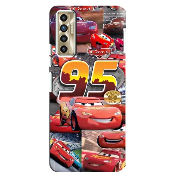 Чохол з принтом «Колаж Блискавка Маквін» для TECNO Camon 17P (CG7n) Чохол з принтом «Колаж Блискавка Маквін» для TECNO Camon 17P (CG7n)