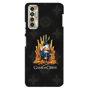 Чехли для TECNO Camon 17P (CG7n) - Скрудж МакДак Louis Vuitton (PREMIUMPrint) (Король грошей)