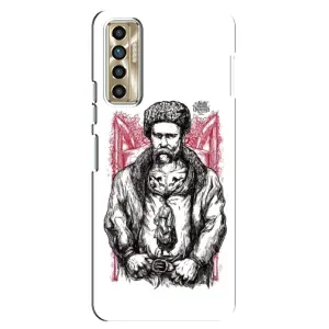 Чохли для TECNO Camon 17P (CG7n) с принтом Тараса Шевченко (AlphaPrint) (Козак Шевченко)