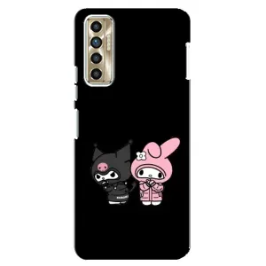 Чехол с кроликом Куроми на TECNO Camon 17P (CG7n) (Куроми и Мелоди)