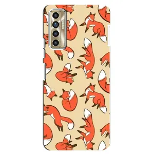 Чохли з картинкою Лисичка для TECNO Camon 17P (CG7n) (VPrint) (Лисички)
