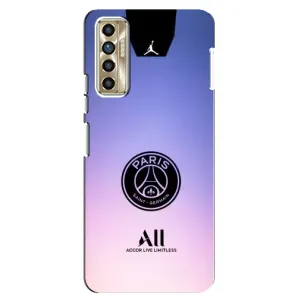 Чохли PSG для TECNO Camon 17P (CG7n) (AlphaPrint) (лого PSG)