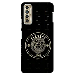Чохли VERSACE для ТЕКНО Гамон 17П (ЦГ7н) (PREMIUMPrint) (Лого Версаче)