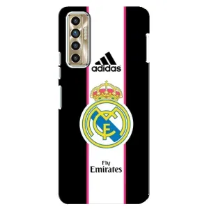 Чохол для TECNO Camon 17P (CG7n) з принтом Реал Мадрид (Лого Real Madrid)