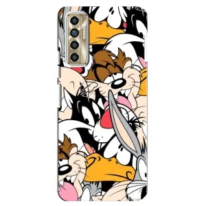 Популярні Чохли з картинками для ТЕКНО Гамон 17П (ЦГ7н) (Looney Tunes)