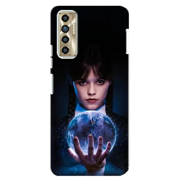 Чехол с принтом «Магическая сфера Уэнздей» для TECNO Camon 17P (CG7n)