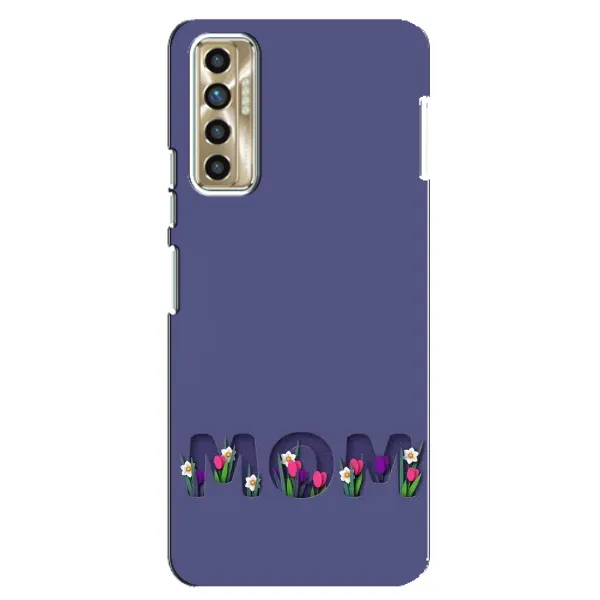 Чехол с принтом «Мама в цветах» для TECNO Camon 17P (CG7n)