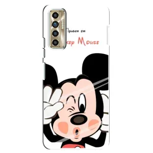 Міккі Маус чохол для TECNO Camon 17P (CG7n) (AlphaPrint - Мультяшні) (Маус Міккі)