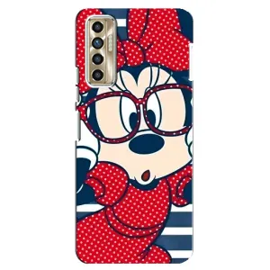 Міккі Маус чохол для TECNO Camon 17P (CG7n) (AlphaPrint - Мультяшні) (Маус в окулярах)
