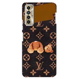 Бренднові Чохли для TECNO Camon 17P (CG7n) - (PREMIUMPrint) (Ведмедик без голови)