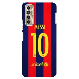 Чохли Мессі для TECNO Camon 17P (CG7n) (AlphaPrint) (Messi Barca 10)