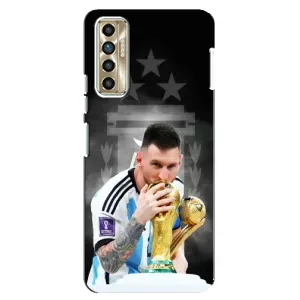 Чехлы для TECNO Camon 17P (CG7n) (Leo чемпион) (AlphaPrint) (Месси Чемпион)