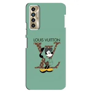 Чохли Луі Вітон для TECNO Camon 17P (CG7n) (AlphaPrint - LOUIS VUITTON) (Міккі Маус LV)