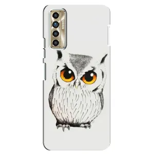 Чохол з пташками на TECNO Camon 17P (CG7n) (VPrint) (Мила Сова)