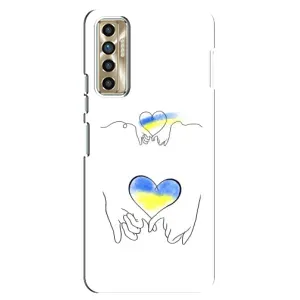 Чохол для Патріота України TECNO Camon 17P (CG7n) - (AlphaPrint) (Мир Україні)