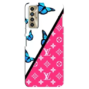 Бренднові Чохли для TECNO Camon 17P (CG7n) - (PREMIUMPrint) (Мода LV)