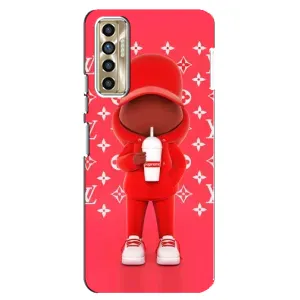 Крутые Чехлы Луи Виттон для TECNO Camon 17P (CG7n) (AlphaPrint) (Модный стиль)