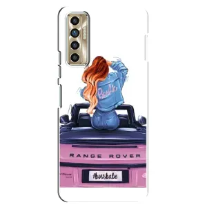 Чохол з друком для TECNO Camon 17P (CG7n) - (Мода) (AlphaPrint) (На машині)