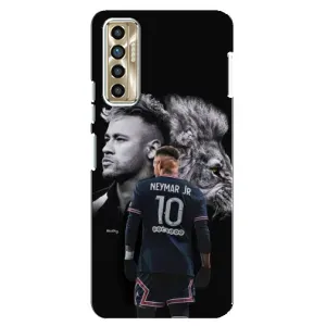 Чохол Неймар для TECNO Camon 17P (CG7n) (AlphaPrint) (Неймар Лев)