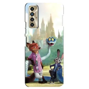 Чохол Зоотрополіс на TECNO Camon 17P (CG7n) (Герої мультфільму Зоотрополіс)