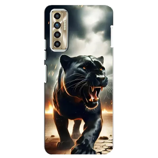 Чохол з принтом «Чорна пантера» для TECNO Camon 17P (CG7n) Чохол з принтом «Чорна пантера» для TECNO Camon 17P (CG7n)