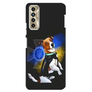 Чохли з картинкою собаки Патрон для TECNO Camon 17P (CG7n) (AlphaPrint) (Патрон собачка)