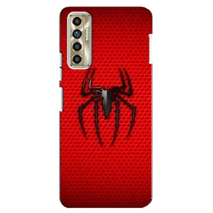 Чохол з людиною павуком для TECNO Camon 17P (CG7n) - (AlphaPrint) (Павук Марвел)