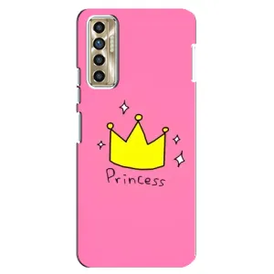 Чохол з картинкою (Стильні) ТЕКНО Гамон 17П (ЦГ7н) - (AlphaPrint) (Princess)