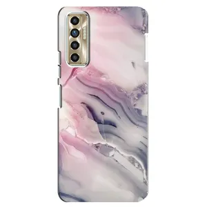 Мраморний чехол на TECNO Camon 17P (CG7n) (VPrint) (Пурпурний Мрамор)