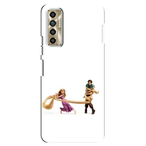 Чохол Рапунцель для TECNO Camon 17P (CG7n) (Рапунцель та Флін)