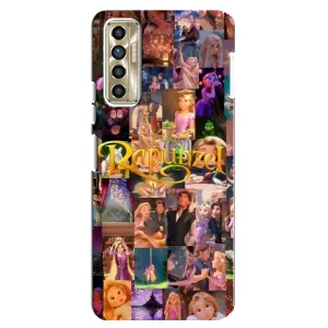 Чохол Рапунцель для TECNO Camon 17P (CG7n) (Колаж Рапунцель)