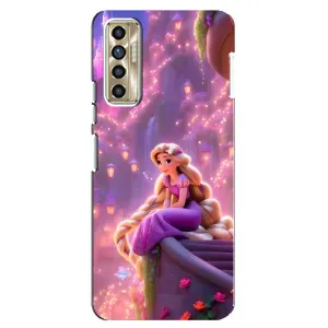 Чохол Рапунцель для TECNO Camon 17P (CG7n) (Рапунцель у замку)